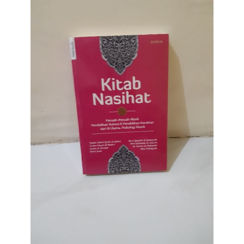 Buku original * buku agama Islam * psikologi klasik *  kitab klasik 8 ulama / kitab nasihat