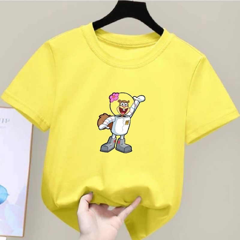 kaos anak anak cewek cowok size s m l xl baju anak anak atasan anak unisex TUPAI