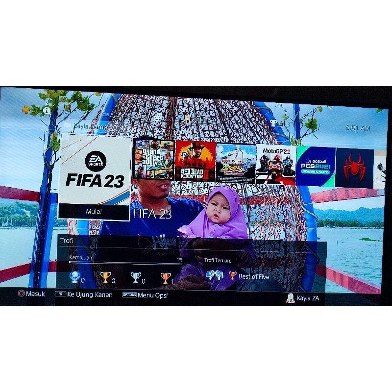 akun psn fifa23 + nfs heat