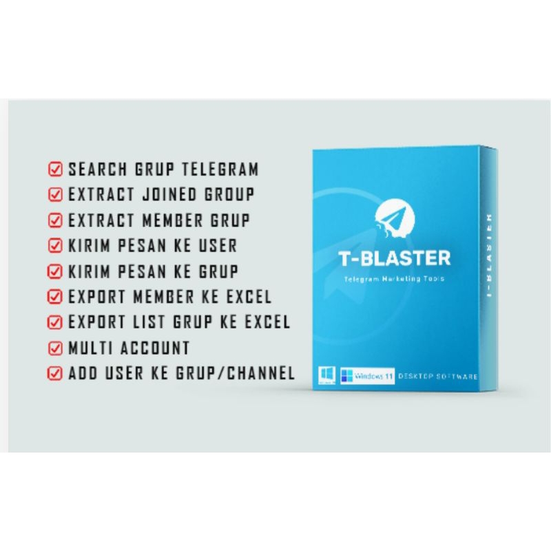 Software Telegram T-Blaster
