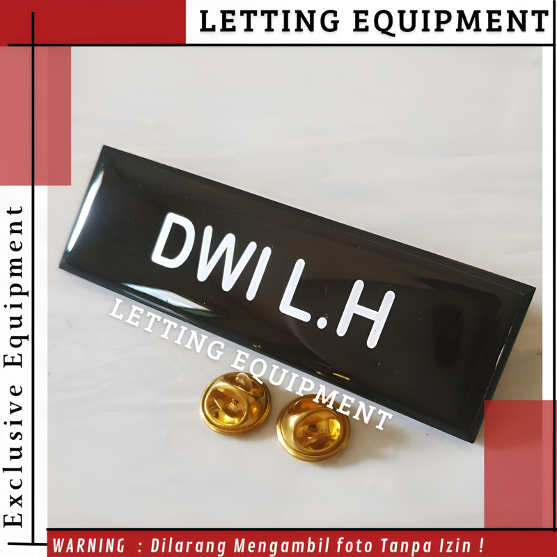 

Papan Nama - Name Tag dada pdh full hitam Perlengkapan PNS ASN Promo Terbaru Hot Produk Best Seller