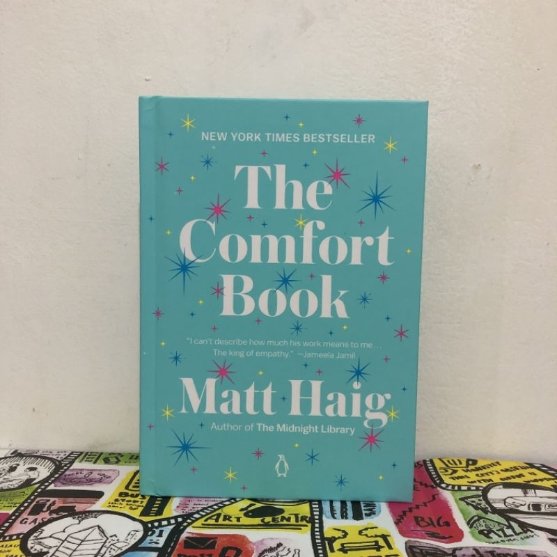 THE COMFORT BOOK Matt Haig Hardback Hardcover Preloved Second Buku Novel MINT CONDITION LIKE NEW Imp