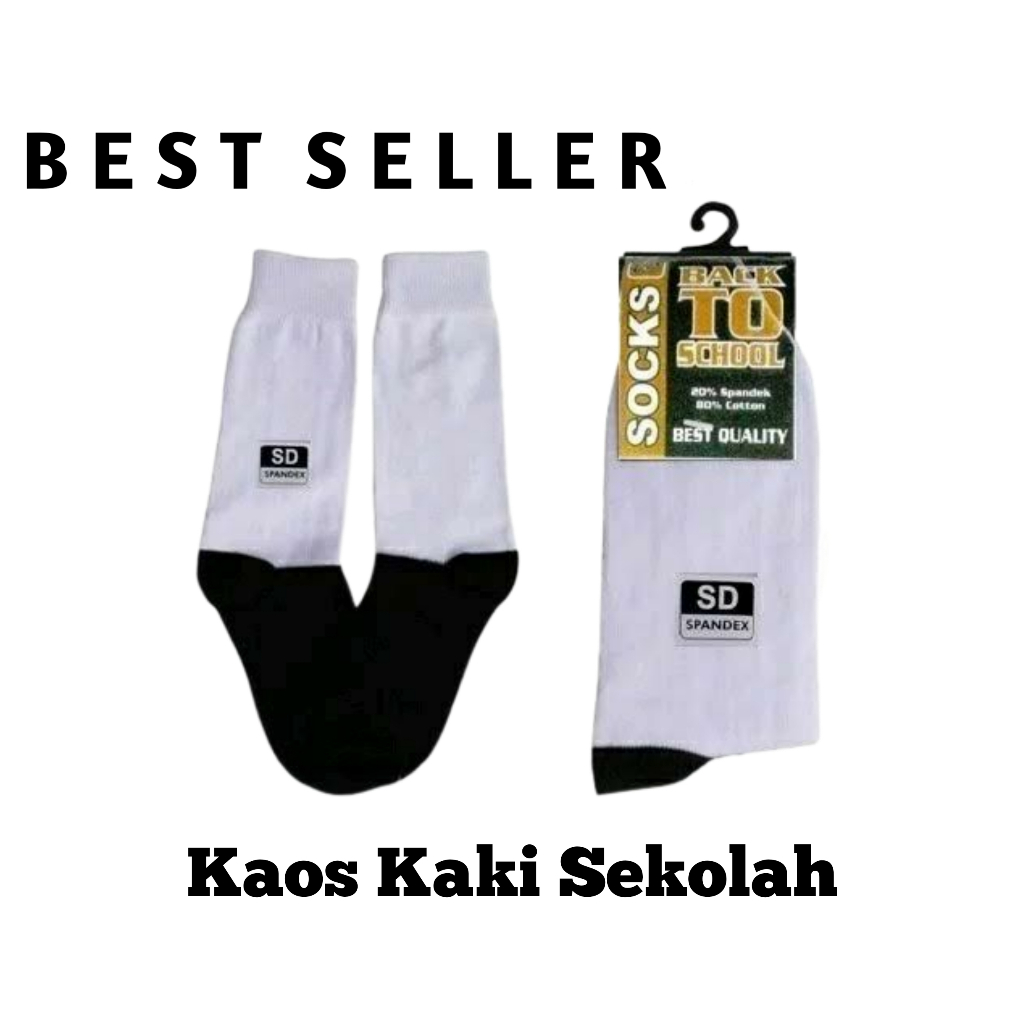 KAOS KAKI ANAK SEKOLAH LAKI LAKI PEREMPUAN/KAOS KAKI ANAK UNTUK SEKOLAH DAN JALAN JALAN BERKUALITAS