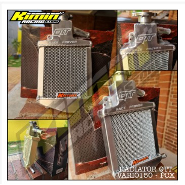 Radiator QTT Vario 150 / PCX 150 - Alumunium - QTT Race Proven