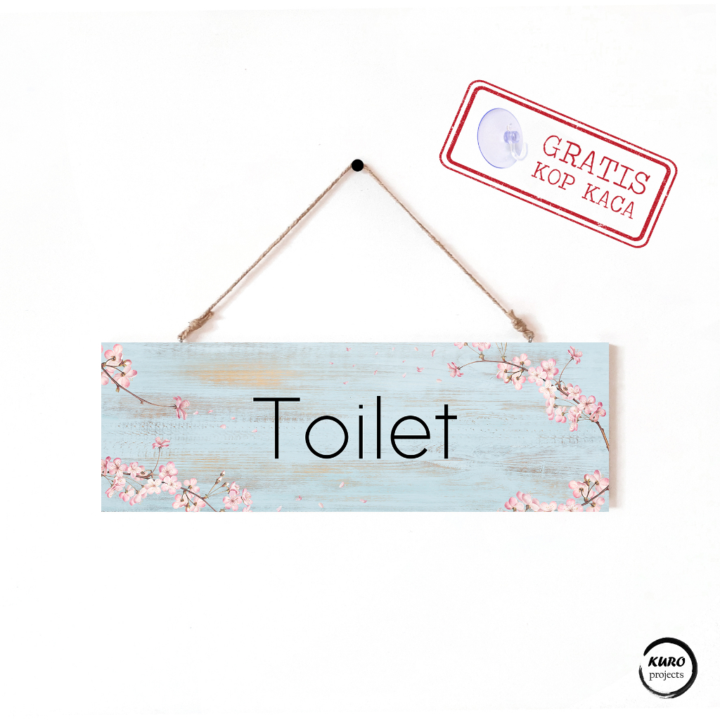 Kuro Projects - Home decor Hiasan Gantungan Dinding Pintu Rumah Sign tulisan Assalamualaikum, Welcom