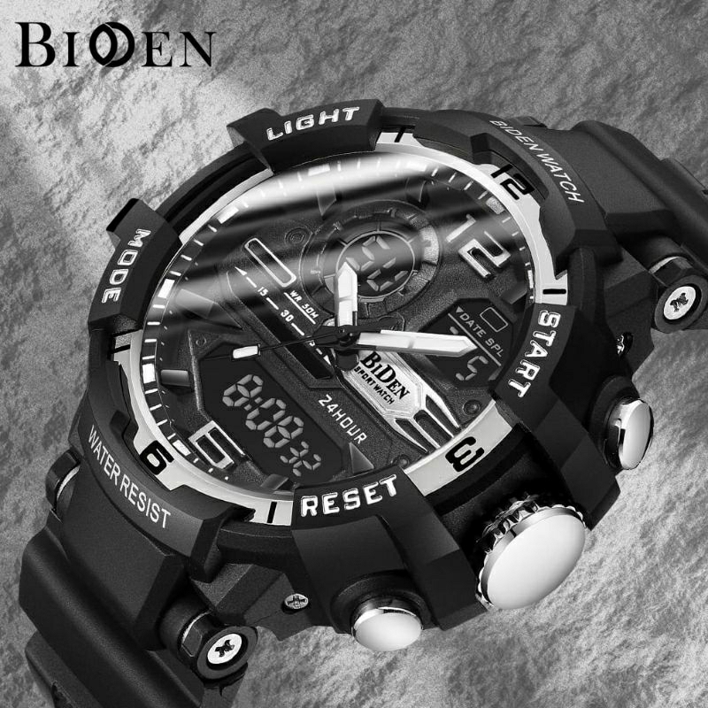 WATER PROOF JAM TANGAN BIDEN ORIGINAL TERLARIS 5 ATM KUARSA BISA COD