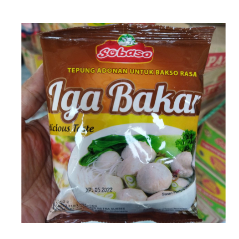 

Tepung Adonan Bakso Rasa Iga Panggang 250g