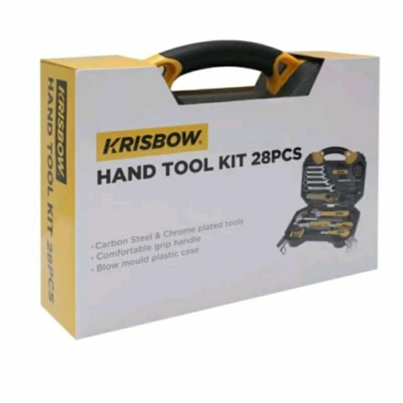 Krisbow Hand Tool Kit Set 28 pcs