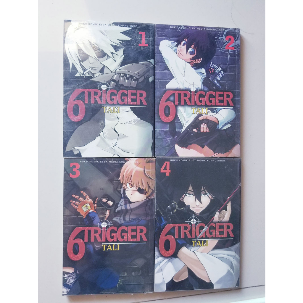 Buku Komik 6 trigger 1-4 end