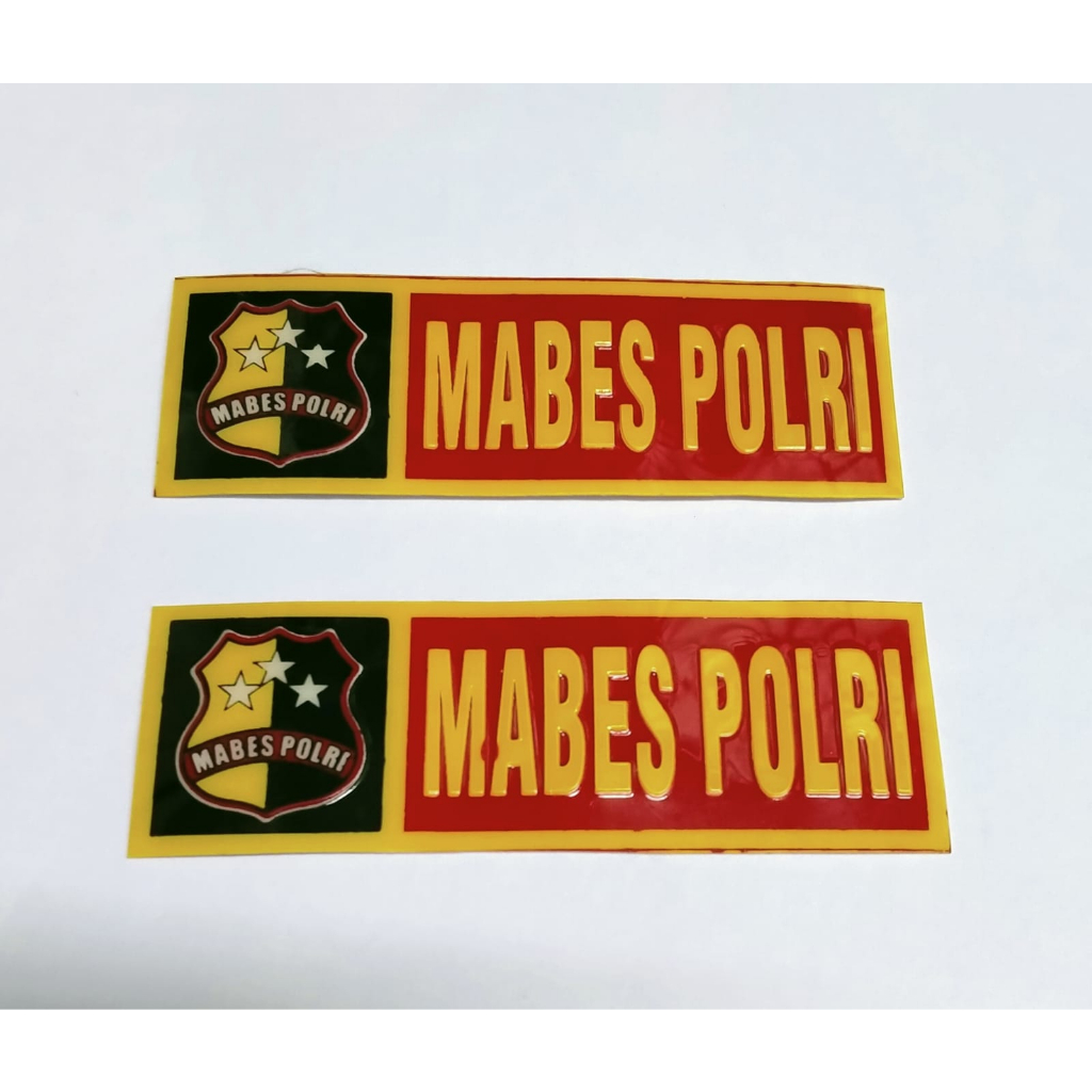 Stiker Mabes Polri | Sticker Mabes Polri Set