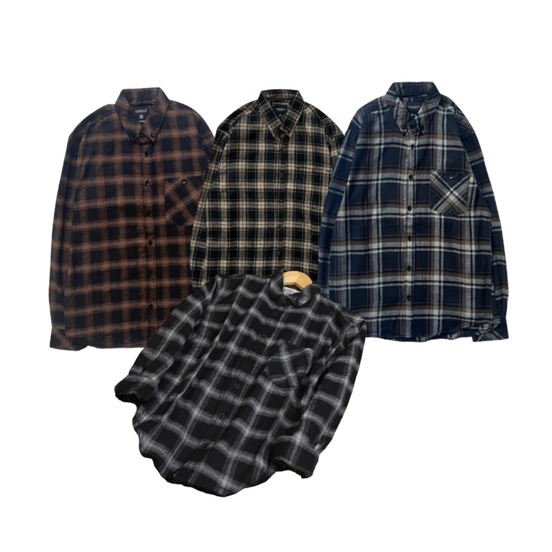 KEMEJA FLANEL DISTRO MOTIF TERBARU TERMURAH