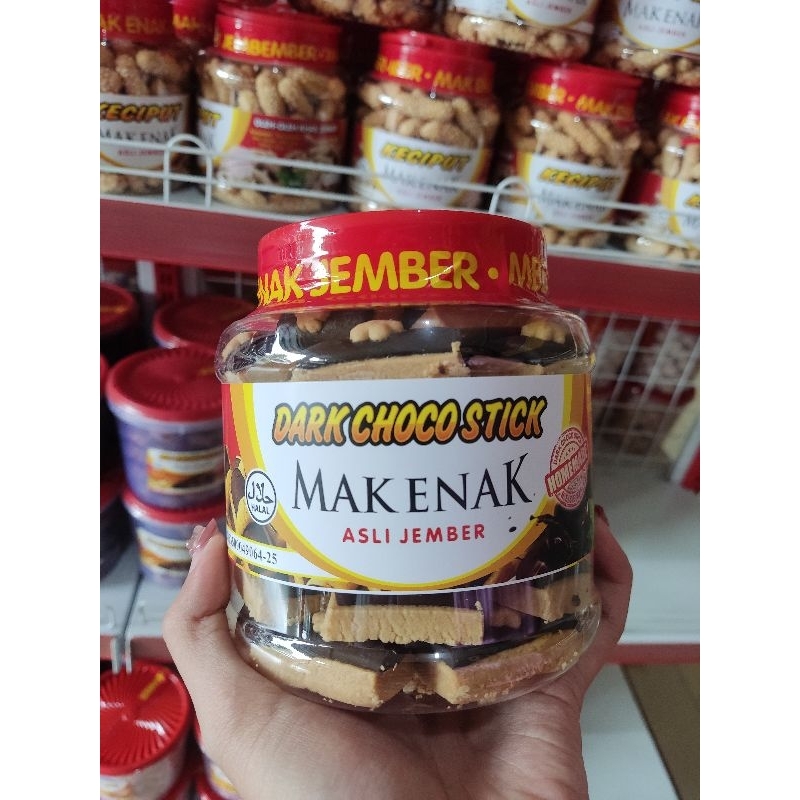 

Dark Choco Stick Mak Enak 620g