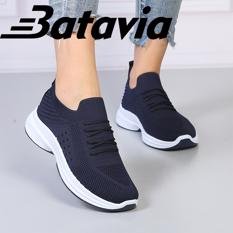 Batavia SIZE 37 ​Sepatu wanita Murah terbaru bernapas sepatu wanita kasual sneakers nyaman fashion sepatu wanita