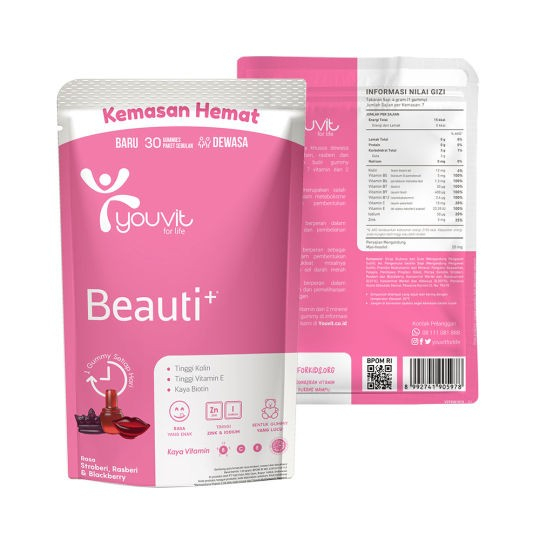 YOUVIT FOR LIFE BEAUTI+ 30 GUMMIES DEWASA