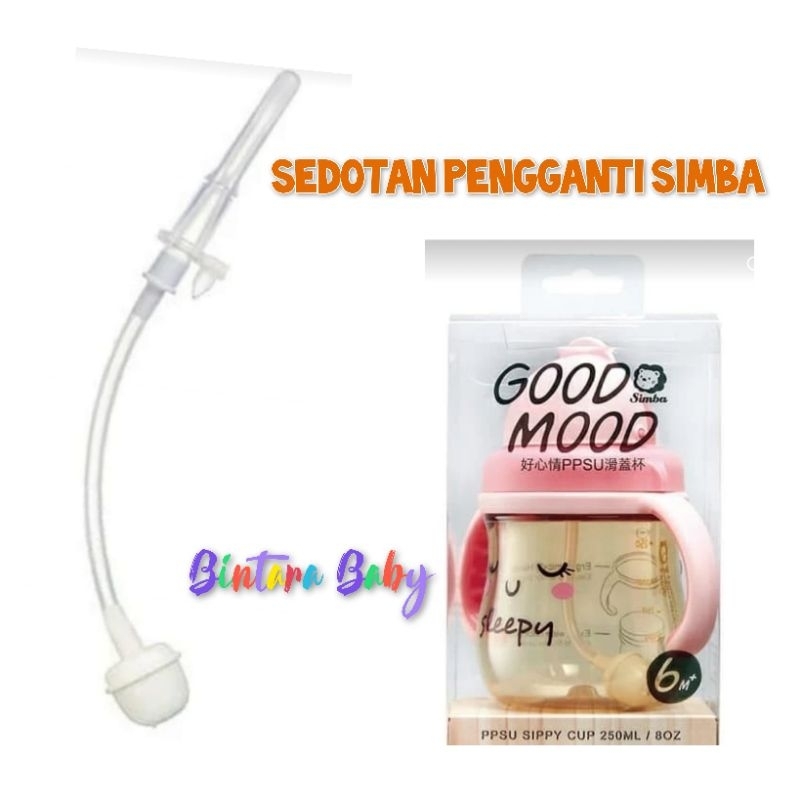 SIMBA Sedotan Botol Minum Good Mood / Simba Good Mood Replacement Straw Original