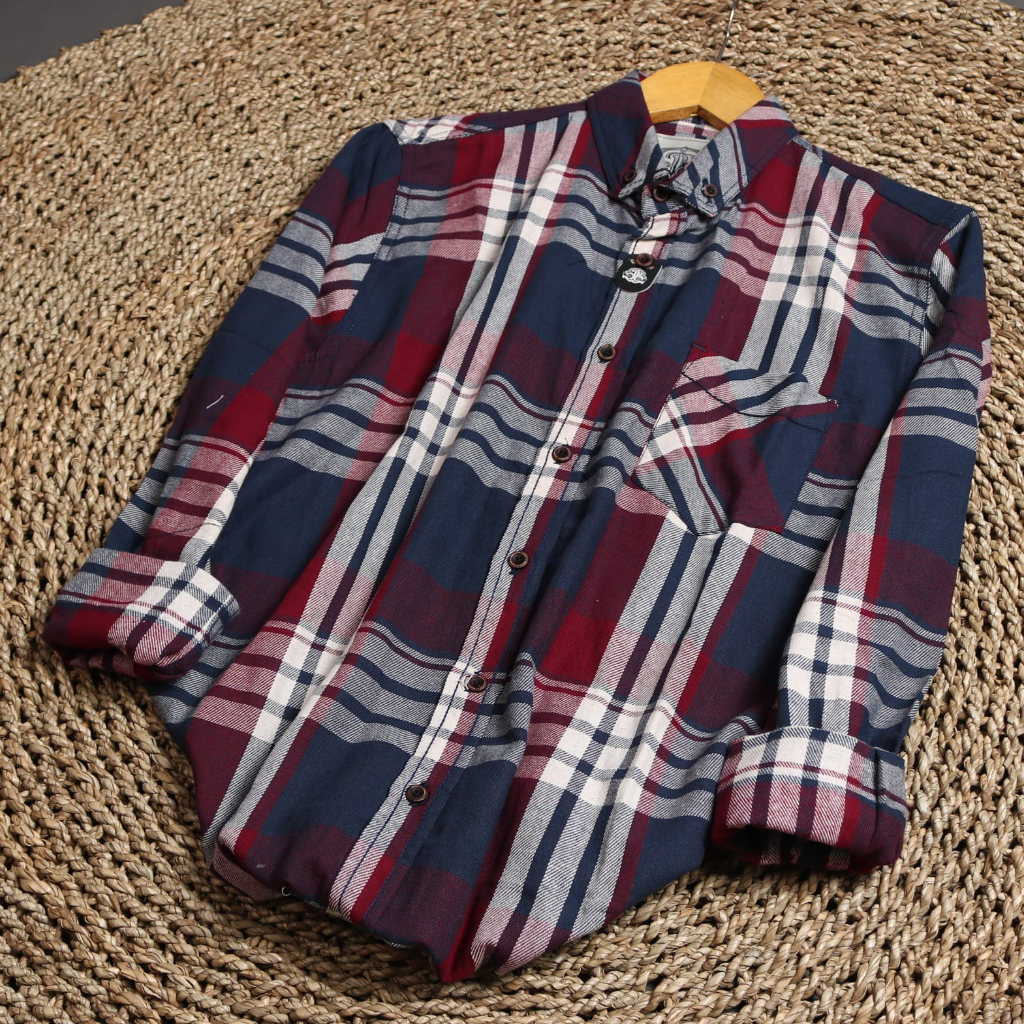 KEMAJA FLANEL PRIA LENGAN PANJANG KEMEJA FLANEL PREMIUM KEMEJA FLANEL DISTRO KOTAK KOTAK KEMEJA CASU