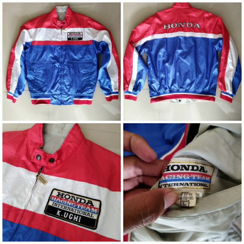 jaket vintage honda not kushitani yamaha nankai yellowcorn