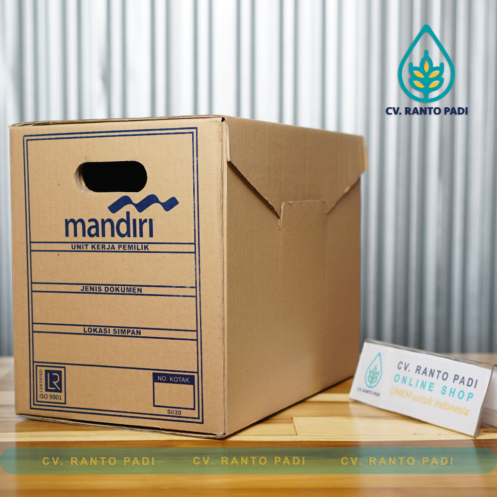 BOX ARSIP / KOTAK ARSIP BANK MANDIRI / PERUSAHAAN