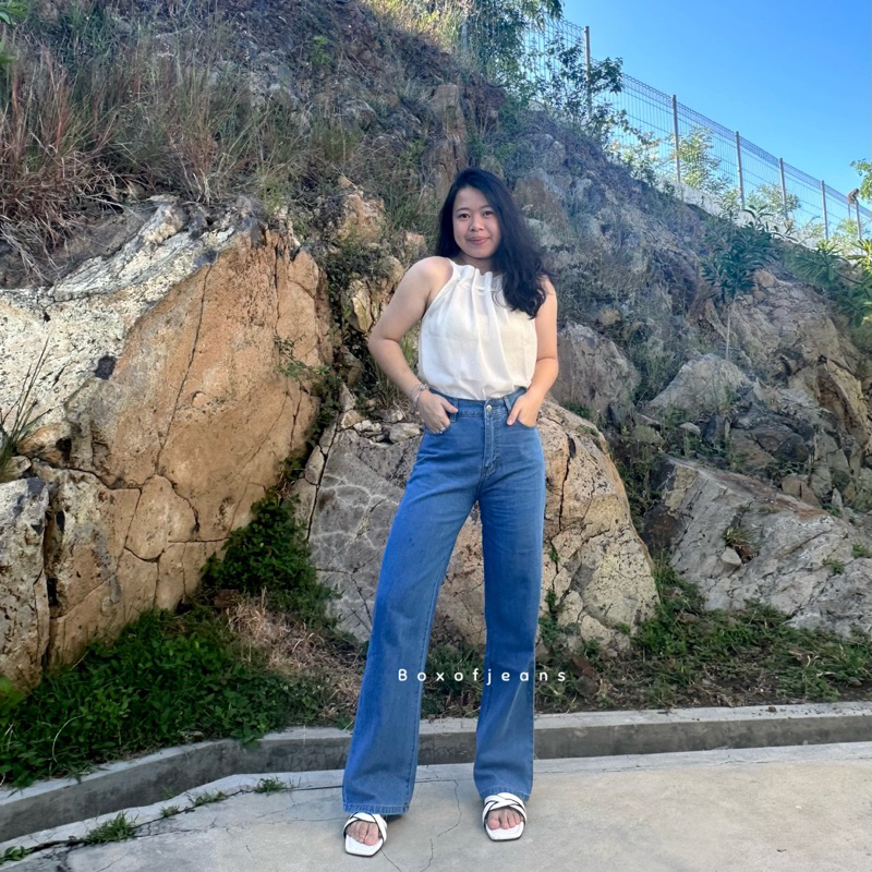 Boxofjeans - Hotty Cullote Jeans - MEDIUM BLUE