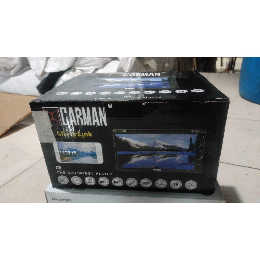 Headunit Android Double Din Carman DVD/MPEG4