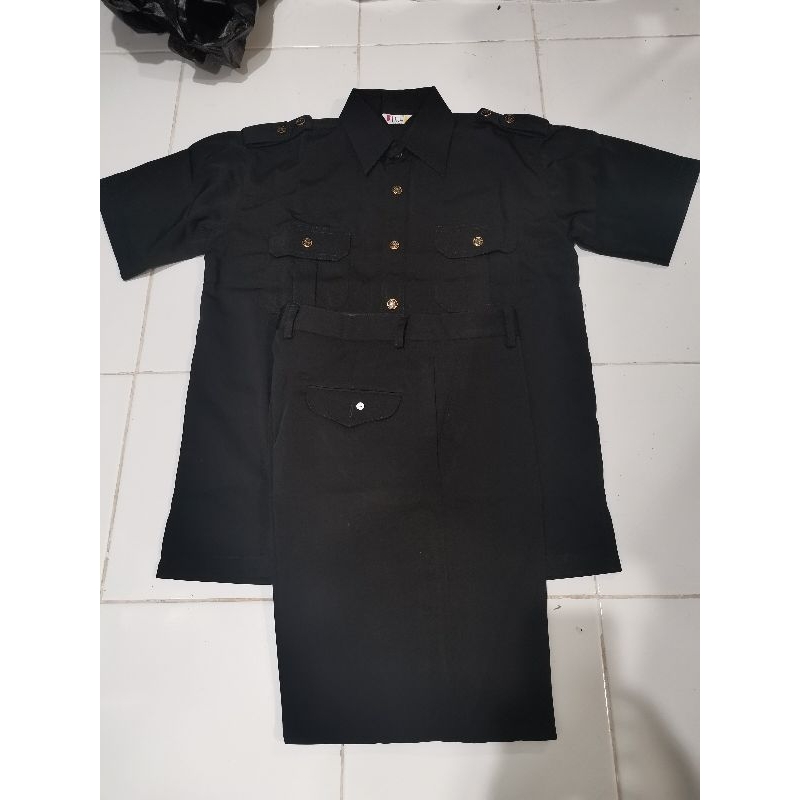 Seragam safari Satpam, Safari Satpam