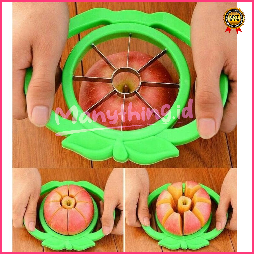 (MANYTHING) Alat Pemotong Potong Apel Pir Pisau / Pengupas Buah Cutter Apple Slicer / Pengupas Apel Termurah