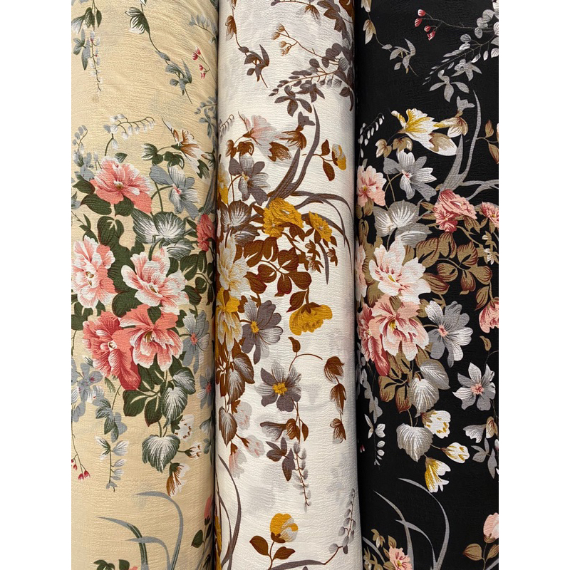 cringkle motif bunga