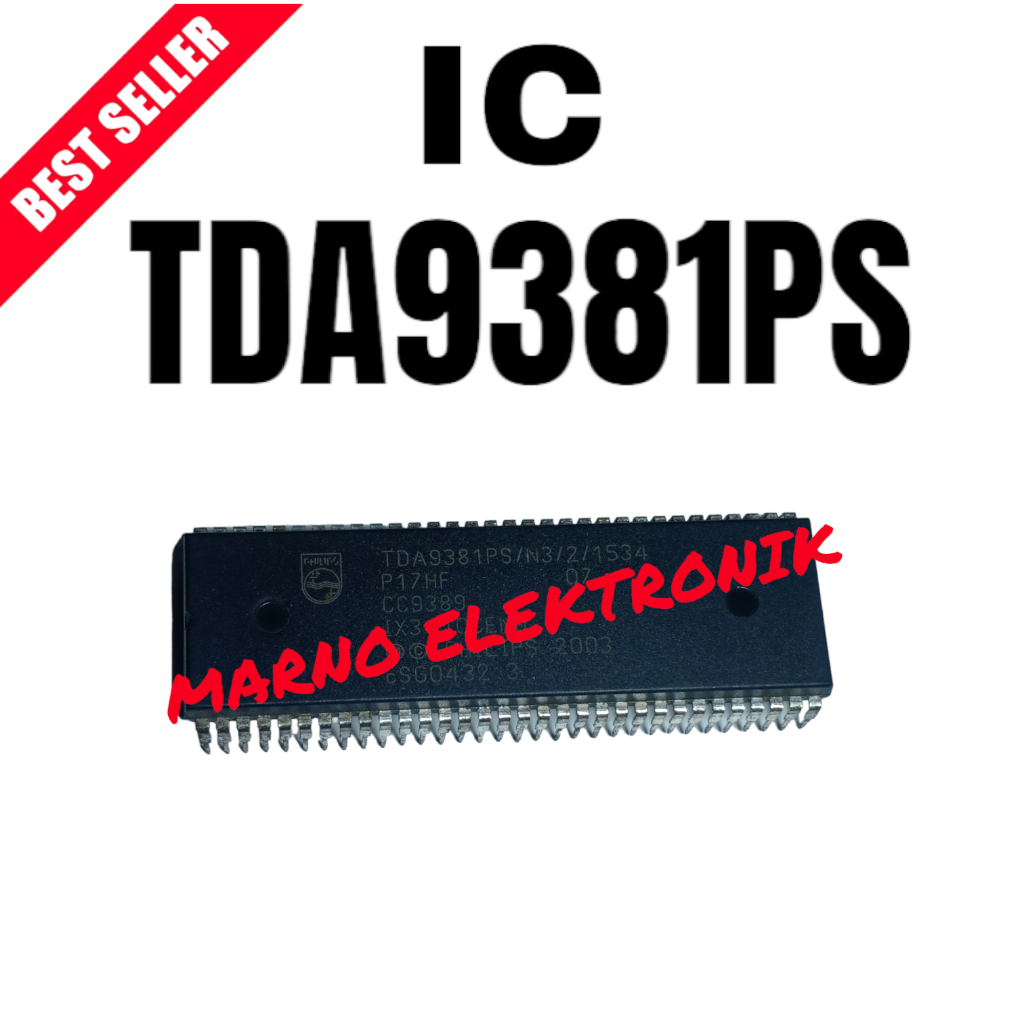 IC TDA9381PS TDA 9381PS TDA 9381 PS ASLI ORI ORIGINAL