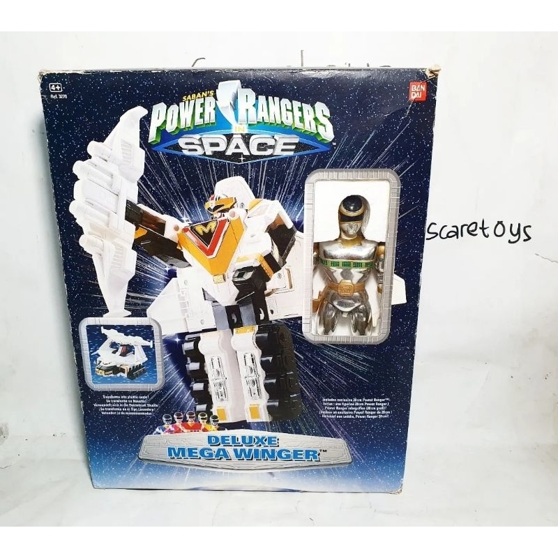 DX Power Rangers In space Sentai megaranger mega winger zord megazord