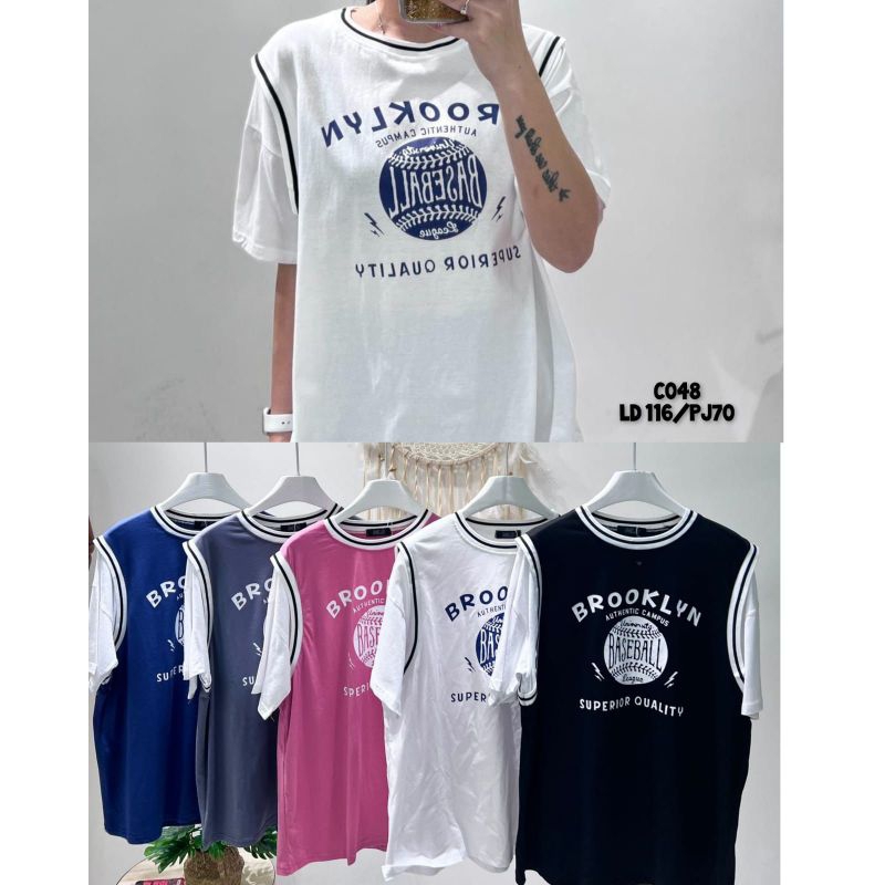 KAOS BROOKLYN PREMIUM // ATASAN IMPORT PREMIUM // TOP IMPORT PREMIUM // FASHION IMPORT PREMIUM BKK // FASHION IMPORT KOREA