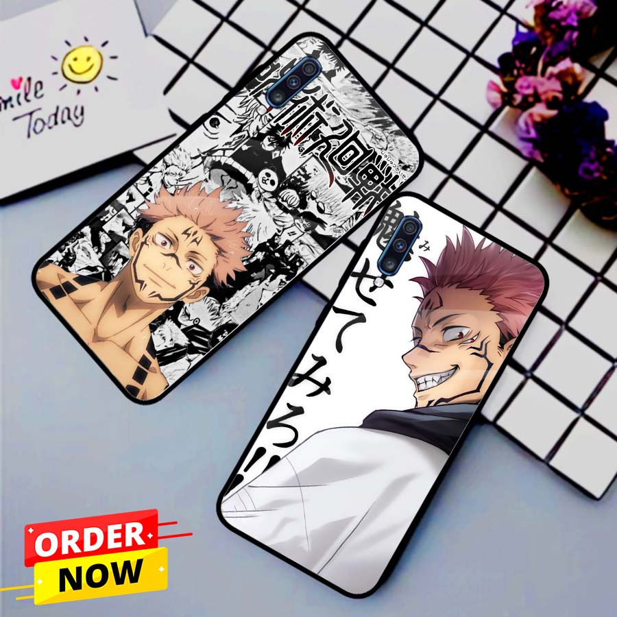 (MT96) Case Kilau Samsung A70 | Casing Hp Samsung | Pelindung Smartphone Seven Case | Sukuna