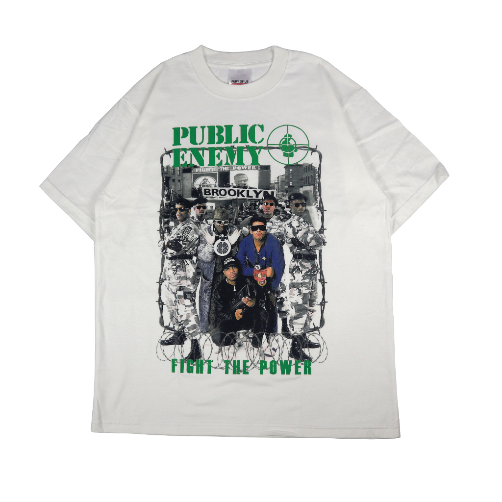 FURY OF US PUBLIC ENEMY TEE
