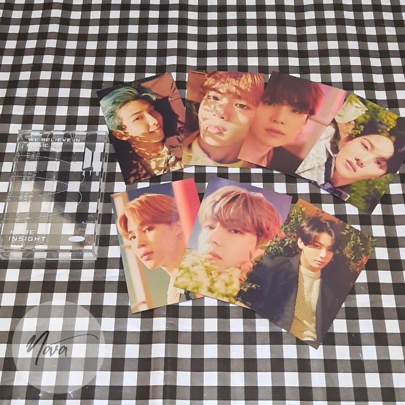 Photocard BTS (Hybe Insight)