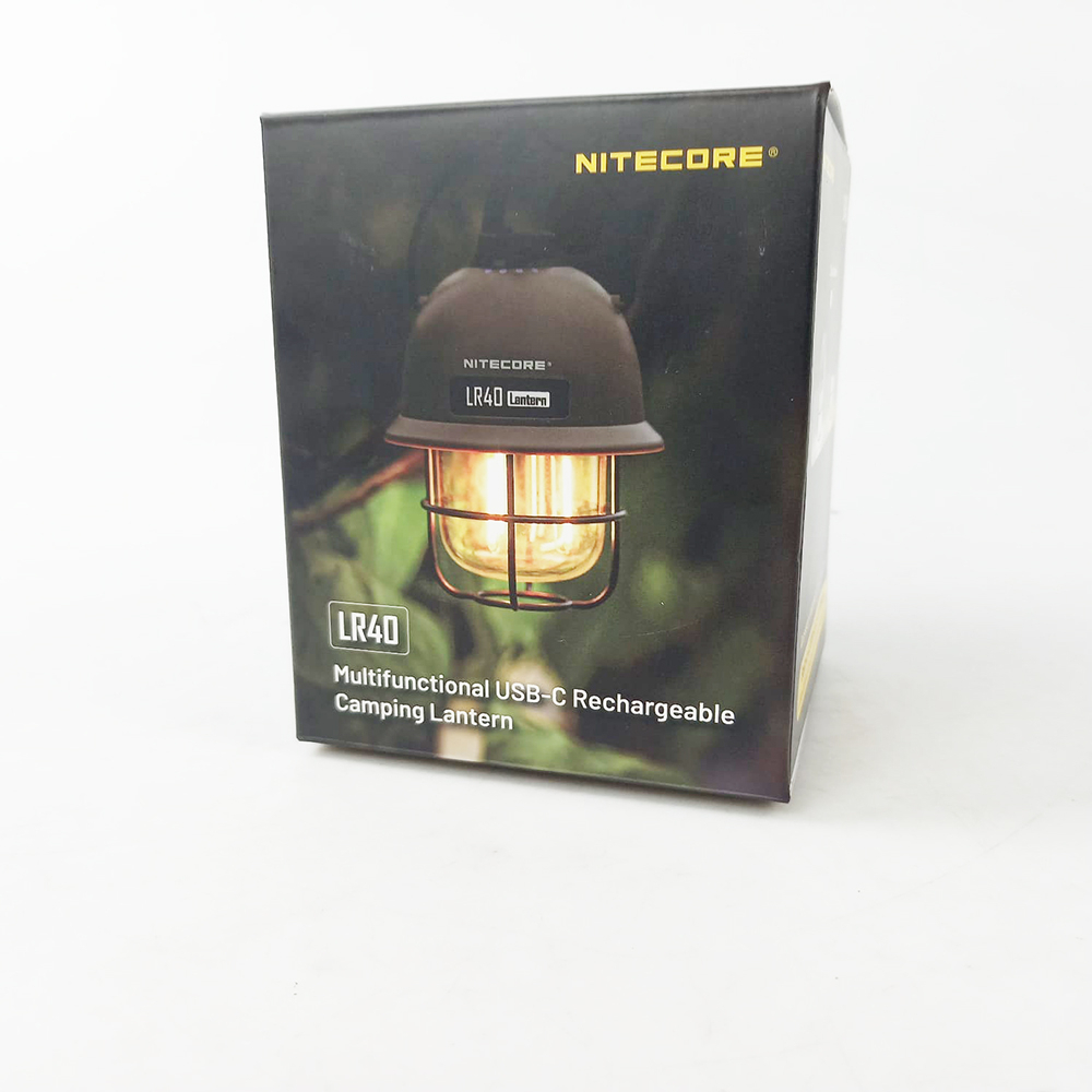 NITECORE Lampu LED Camping Lantern USB 4000mAh 3 Light Sources - LR40