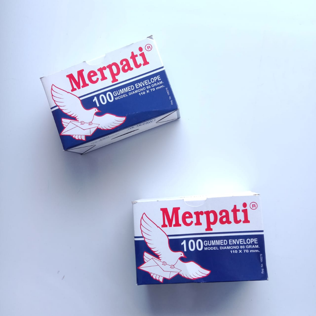 

Amplop Merpati Kecil 110mm x 70mm