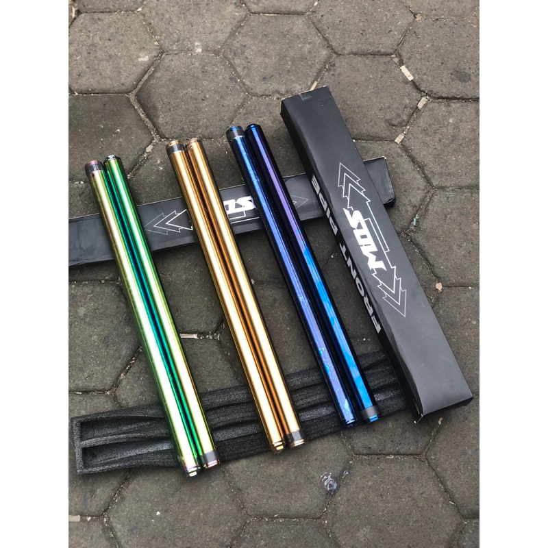 AS SHOCKBREAKER 33 MM NINJA RR PIPA SHOCK DEPAN IMPORT ANTI LUNTUR SKOK MOS GORILLA MITSUYO PELANGI 