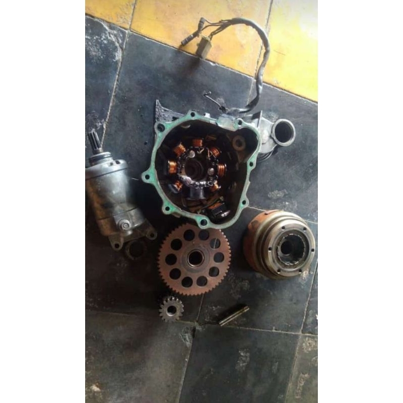 dobel stater motor Tiger revo original dobel stater tiger revo original