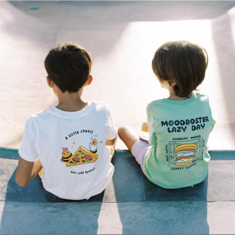 BOHOPANNA X OT MCBEE TEE / KAOS ANAK 1-13 TAHUN - TSHIRT ANAK MURAH