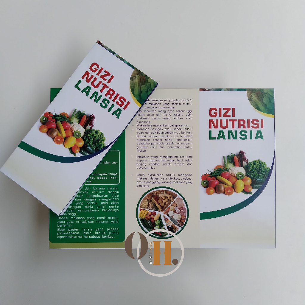 

Leaflet Gizi Nutrisi Lansia - Kesehatan Lansia - Brosur PTM, Leaflet Edukasi Gizi dan Nutrisi Lansia