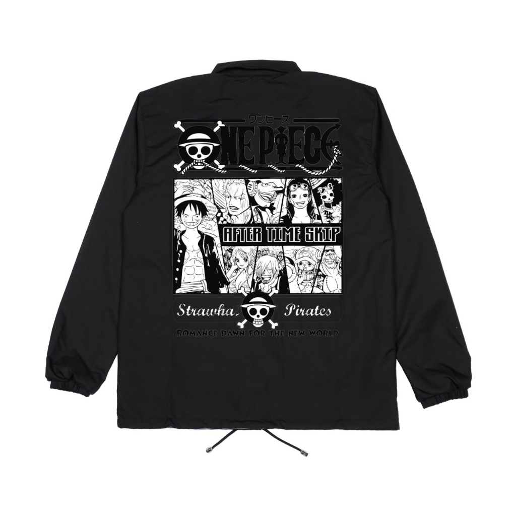 Jaket coach anime one piece - Jaket coach one piece - Jaket windbreaker one piece