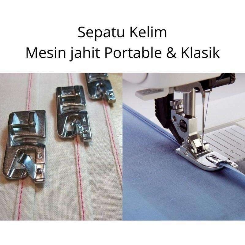 Sepatu Kelim/ Lipat mesin jahit portable / Klasik