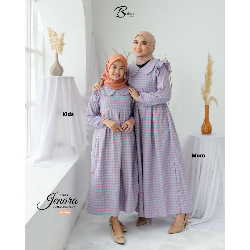 Jenara dress mom & Kids by Belva fashion