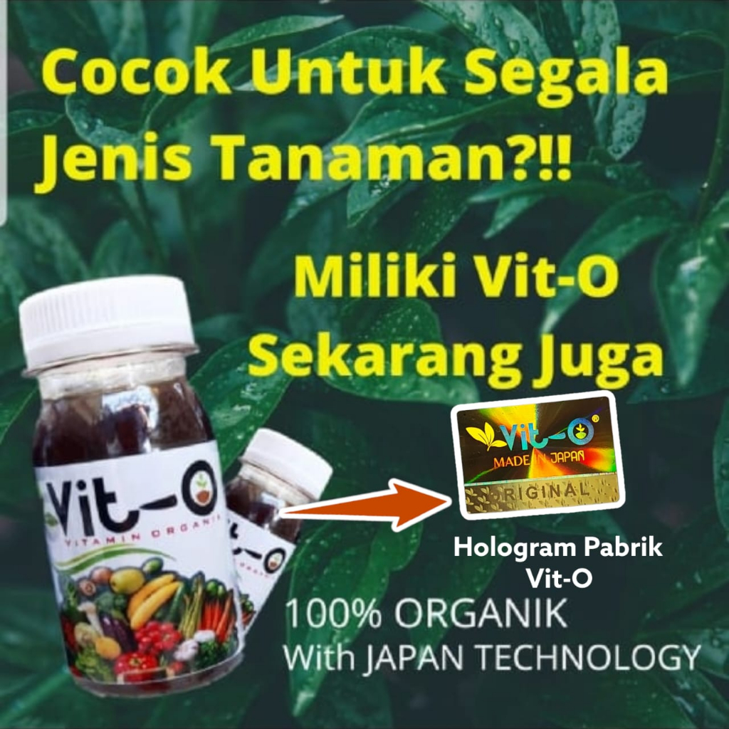 Vitamin Tanaman Super Vit-O Nutrisi Sahabat Segala Tanaman 45ml