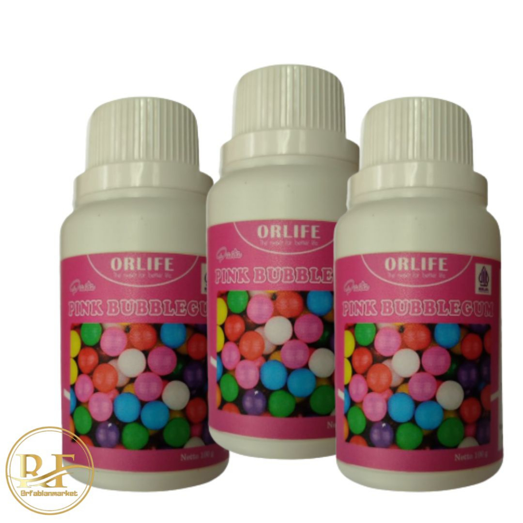 

Perisa Minuman Rasa Permen Karet / Pasta Minuman / Pasta Orlife Rasa Pink Bubblegum Atau Permen Karet Pink / Orlife Pink Bubblegum Atau Permen Karet Pink 100 Gram