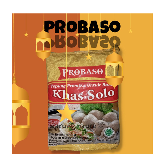 

Probaso tepung adonan bakso khas solo 250gr