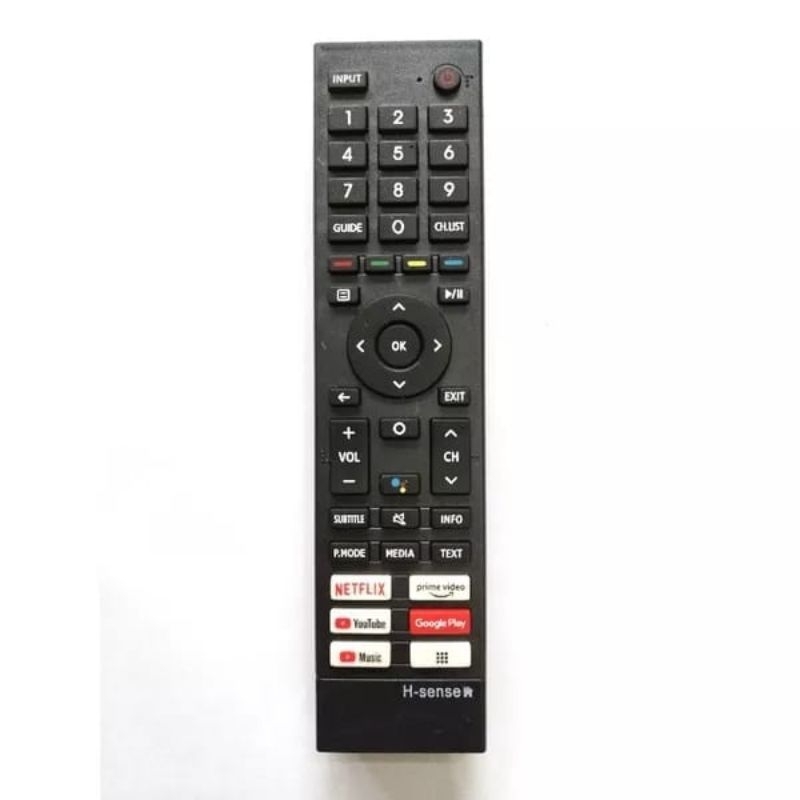 Remote TV HISENSE SMART TV ANDROID LCD LED