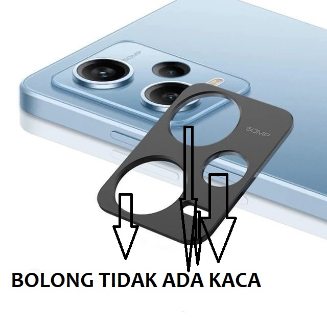 REDMI NOTE 12 PRO 5G NOTE 11 NOTE 11 PRO NOTE 11 PRO 5G KAMERA METAL RING PELINDUNG KAMERA BELAKANG METAL RING VISIBLE CAMERA PROTECTOR