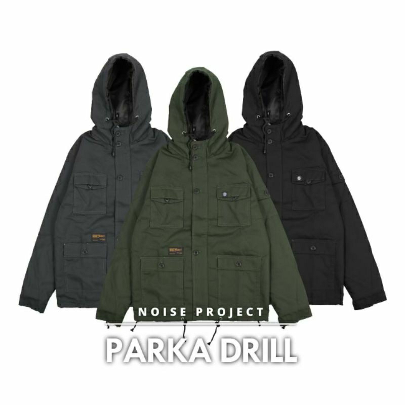 Semi Parka Original Wolv /  jaket semi parka / jaket parka / jaket parka pria / jaket rompi / mantel