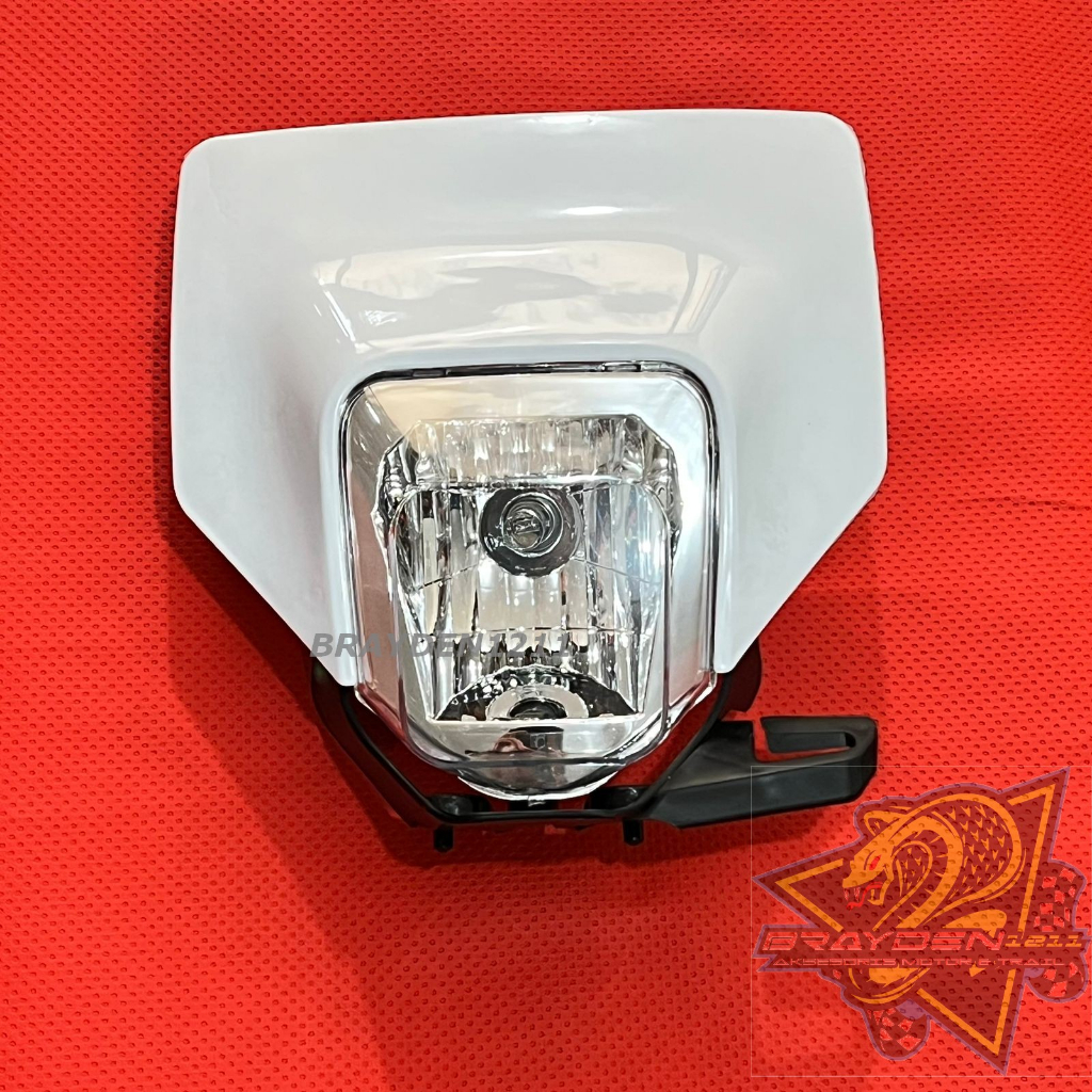 LAMPU DEPAN HUSQVARNA KTM / KEDOK LAMPU HUSQVARNA / HEADLAMP HUSQVARNA