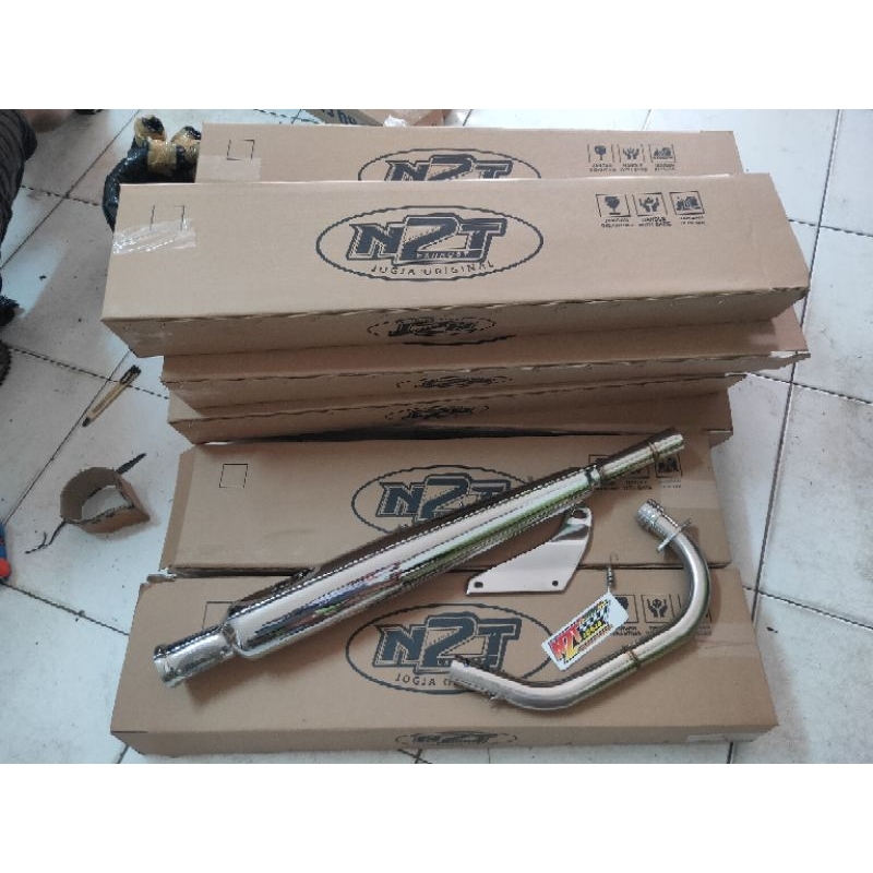 Kenalpot plorr N2T jogja Original PNP cb gl 100
